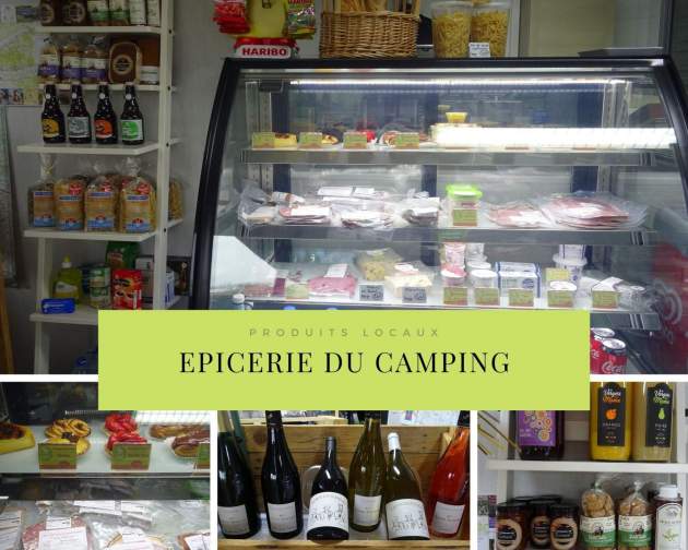 Camping Amboise  epicerie du camping